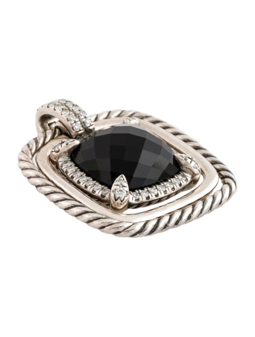 David Yurman Onyx & Diamond Châtelaine Pendant