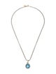 David Yurman Topaz Pendant Necklace