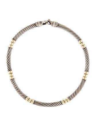 David Yurman Two-Tone Collar Necklace
