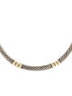 David Yurman Two-Tone Collar Necklace
