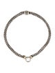 David Yurman Two-Tone Double Strand Wheat Chain Necklace