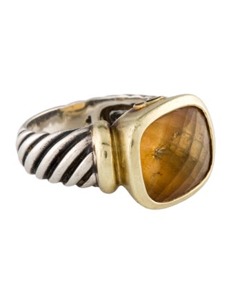 David Yurman Citrine Noblesse Cocktail Ring