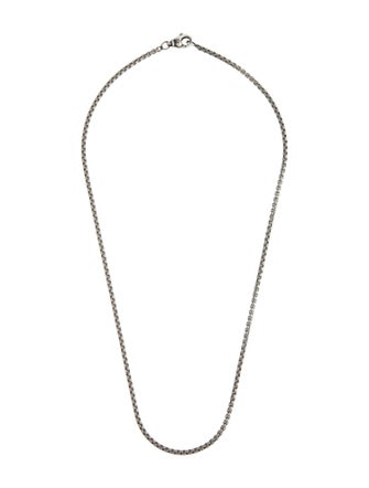David Yurman Box Chain Necklace