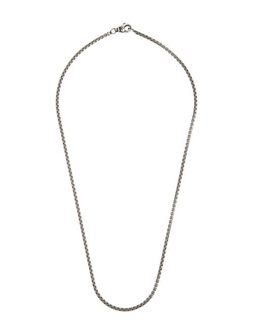 David Yurman Box Chain Necklace