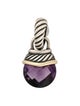 David Yurman Amethyst Acorn Pendant