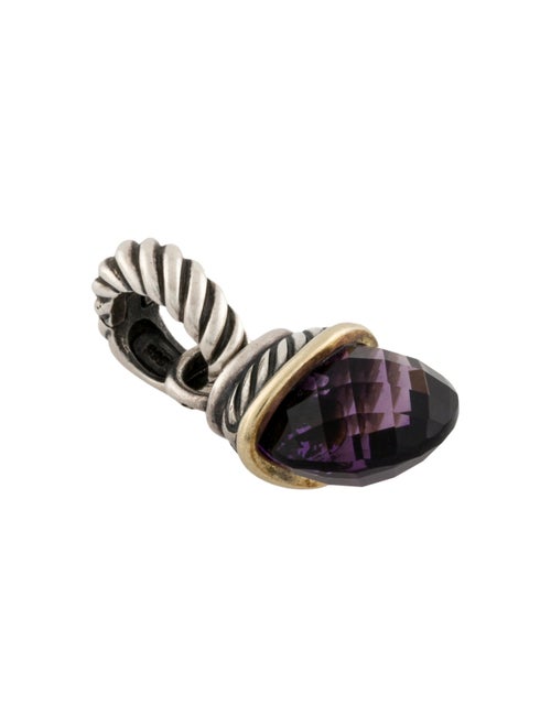 David Yurman Amethyst Acorn Pendant