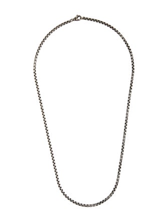 David Yurman Box Chain Necklace