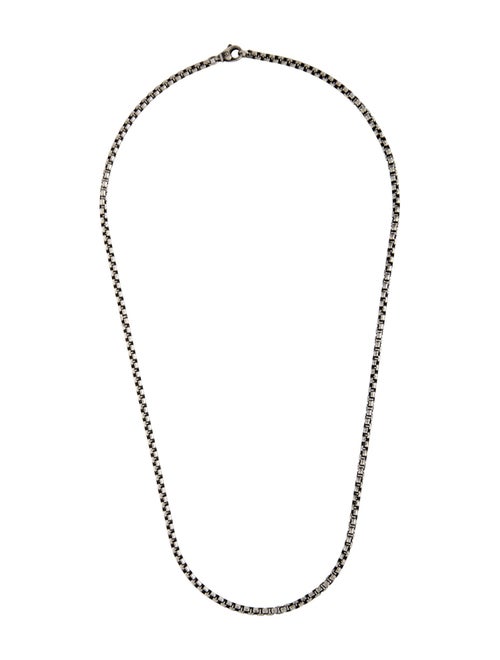David Yurman Box Chain Necklace