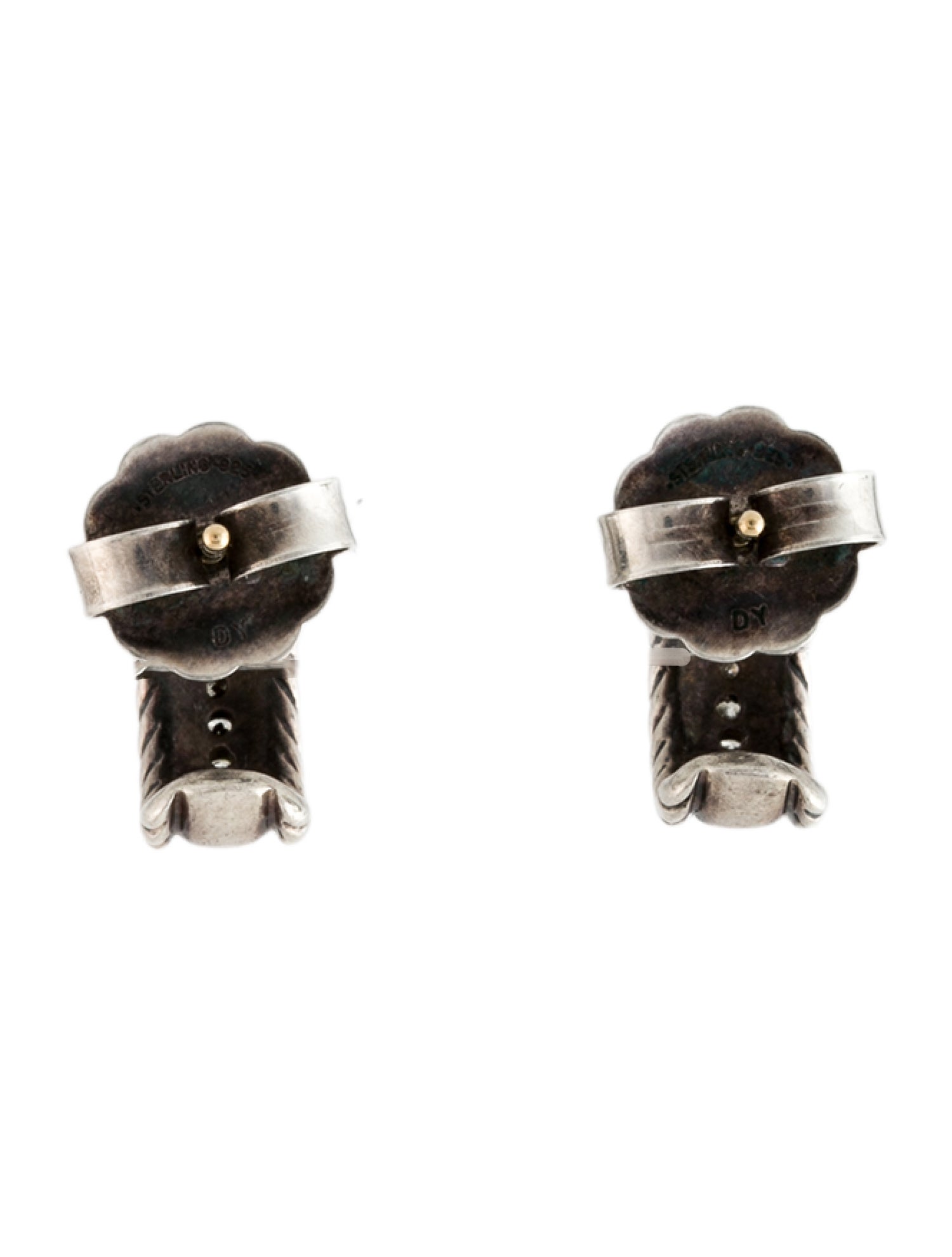 David Yurman Diamond Cable Classics Earrings