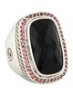 David Yurman Onyx & Diamond Albion Ring