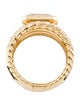 David Yurman 18K Citrine & Diamond Stax Ring