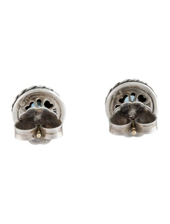 David Yurman Topaz Cookie Stud Earrings