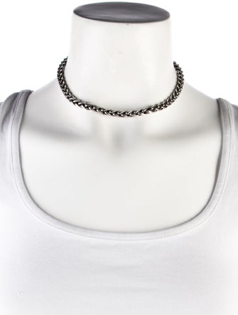 David Yurman Two-Tone Wheat Chain Necklace