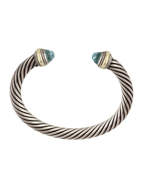 David Yurman Topaz Classic Cable Cuff Bracelet