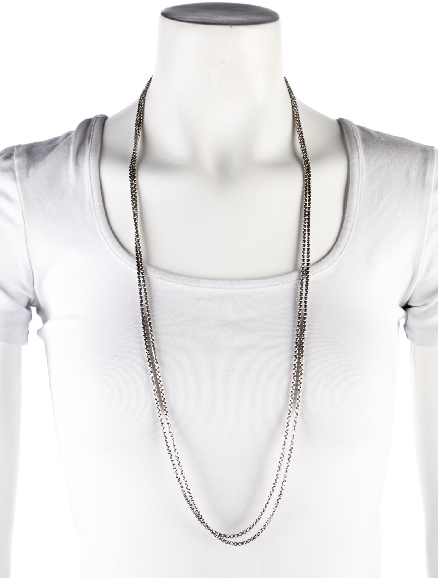David Yurman Box Chain Necklace