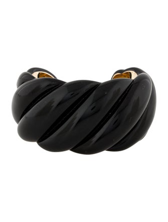 David Yurman Resin Sculpted Cable Cuff Bracelet