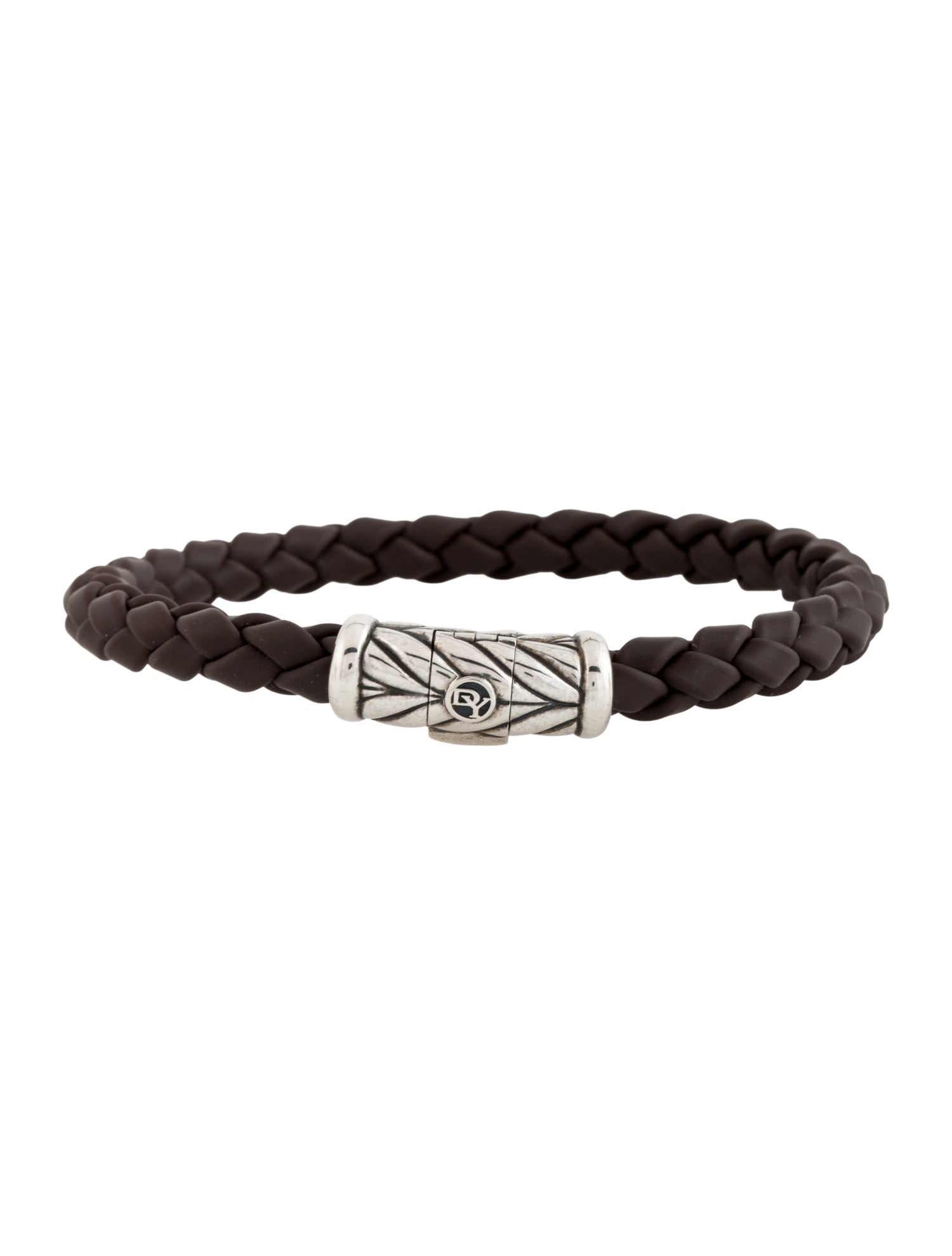 David Yurman Rubber Chevron Bracelet