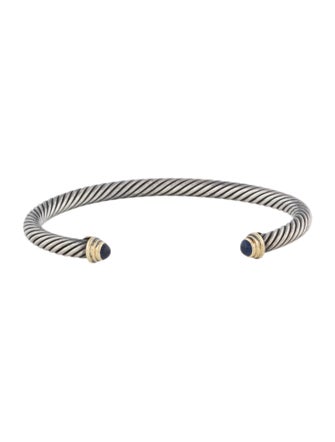 David Yurman Sapphire Cable Bracelet