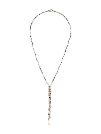 David Yurman Diamond Helena Y Necklace