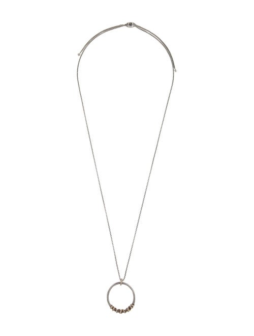 David Yurman Diamond Helena Large Pendant Adjustable Necklace