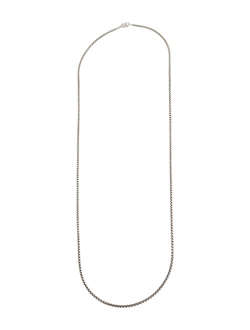 David Yurman Box Chain Necklace