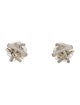 David Yurman Quartz & Diamond Cable Wrap Stud Earrings