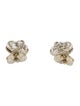 David Yurman Quartz & Diamond Cable Wrap Stud Earrings