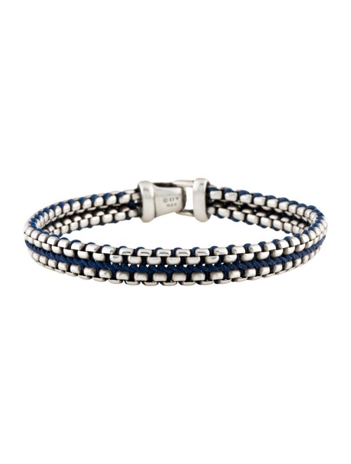 David Yurman Cord Woven Box Chain Bracelet