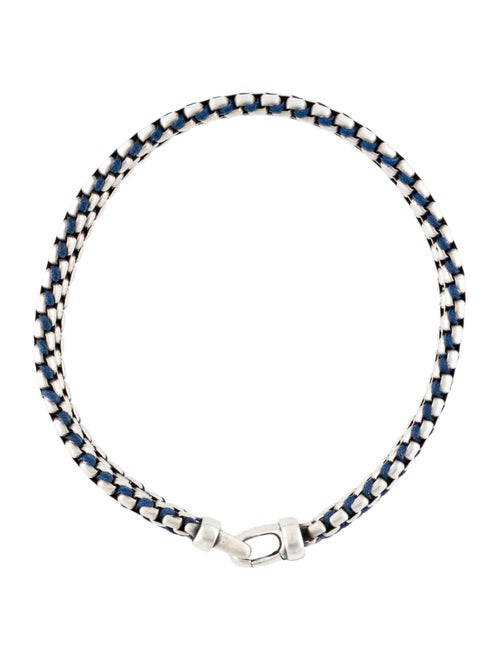 David Yurman Cord Woven Box Chain Bracelet