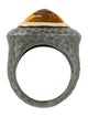 David Yurman Citrine Hammered Albion Cocktail Ring