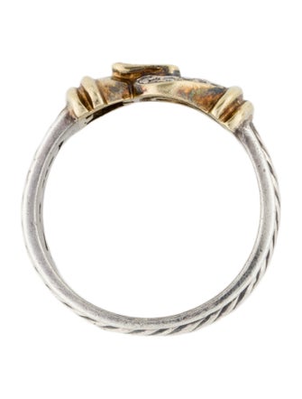 David Yurman Diamond Cable Buckle Band