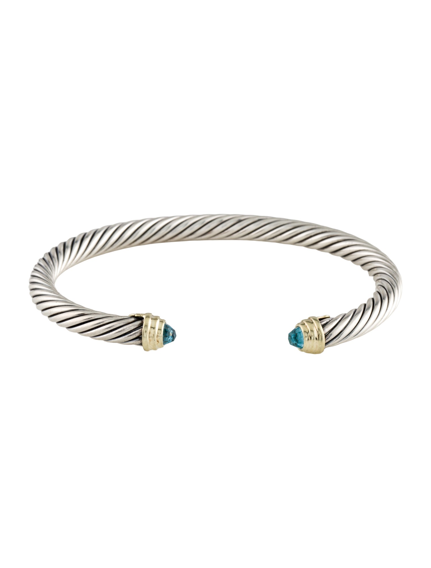 David Yurman Topaz Classic Cable Bracelet