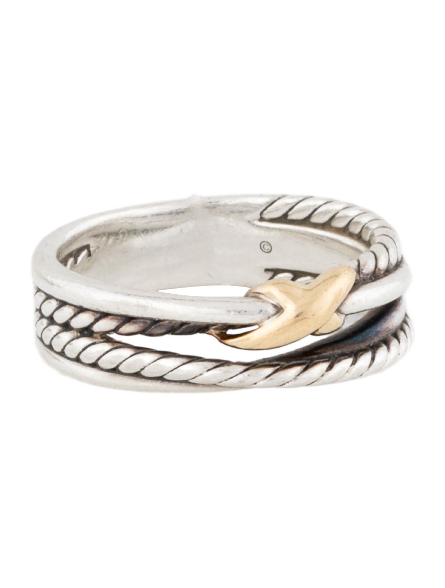 David Yurman X Crossover Band Ring