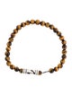 David Yurman Tiger's Eye Quartz Spiritual Bead Bracelet