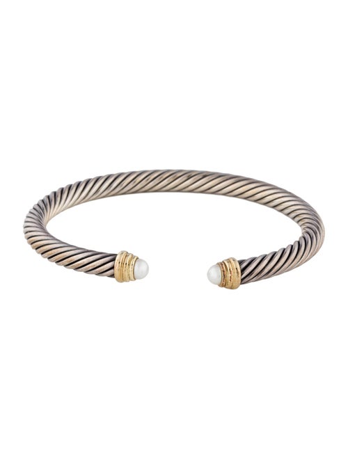 David Yurman Pear Classic Cable Cuff Bracelet