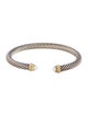 David Yurman Pear Classic Cable Cuff Bracelet