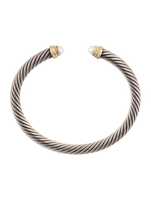 David Yurman Pear Classic Cable Cuff Bracelet