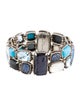 David Yurman Mother of Pearl & Multistone Mosaic Bracelet