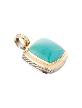 David Yurman Turquoise Pendant Enhancer