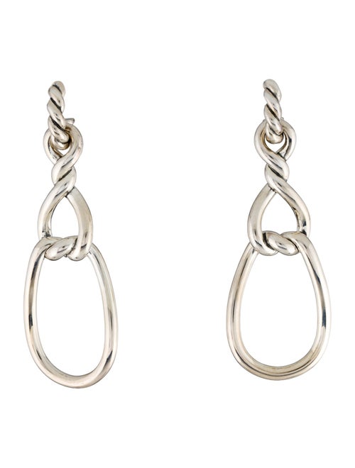 David Yurman Twisted Teardrop Earrings