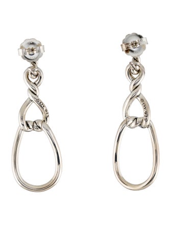 David Yurman Twisted Teardrop Earrings