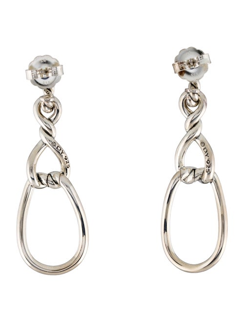 David Yurman Twisted Teardrop Earrings