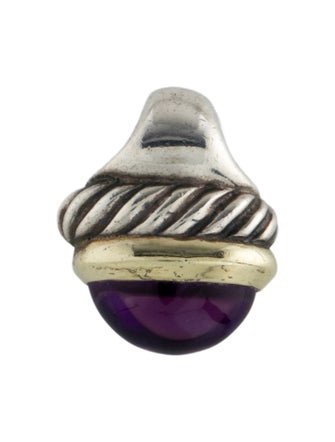 David Yurman Amethyst Acorn Pendant