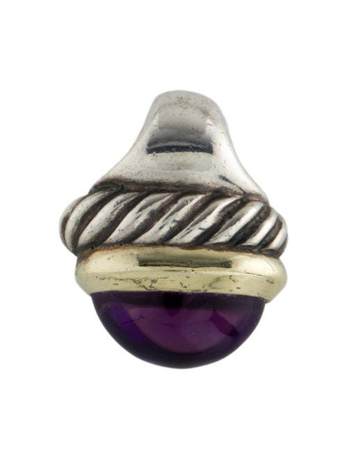 David Yurman Amethyst Acorn Pendant