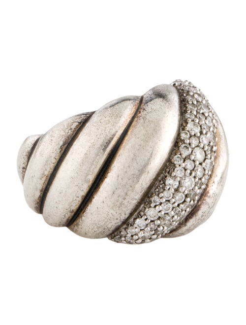 David Yurman Diamond Hampton Cable Ring