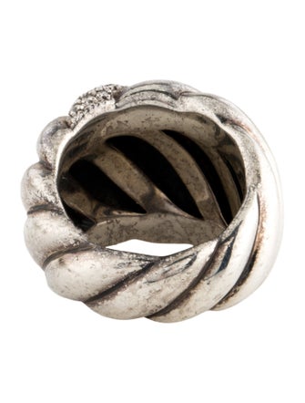 David Yurman Diamond Hampton Cable Ring