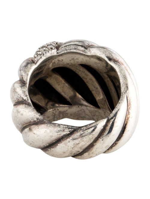 David Yurman Diamond Hampton Cable Ring