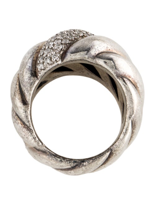David Yurman Diamond Hampton Cable Ring