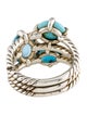 David Yurman CompositeTurquoise, Topaz & Diamond Chatelaine Cocktail Ring