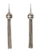 David Yurman Diamond Drop Tassel Earrings